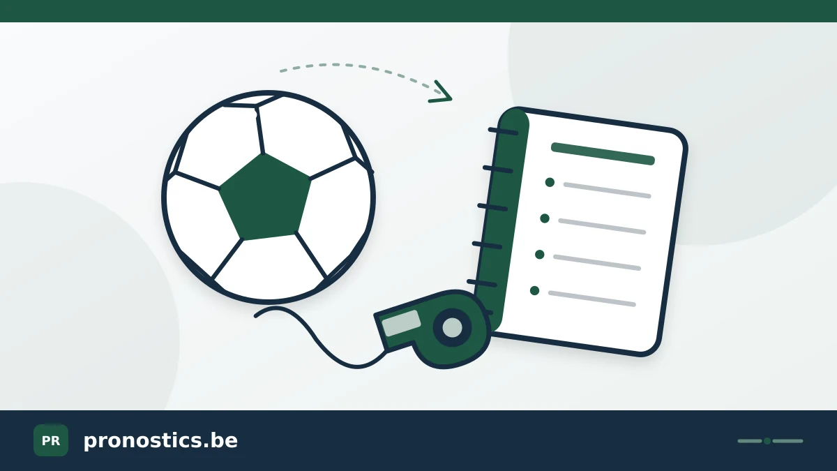 Ballon, sifflet et carnet d’analyse sportive