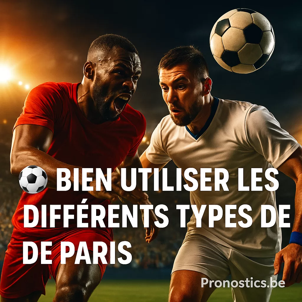 Bien utiliser les différents types de paris sur le football Stratégies pronostics & astuces
