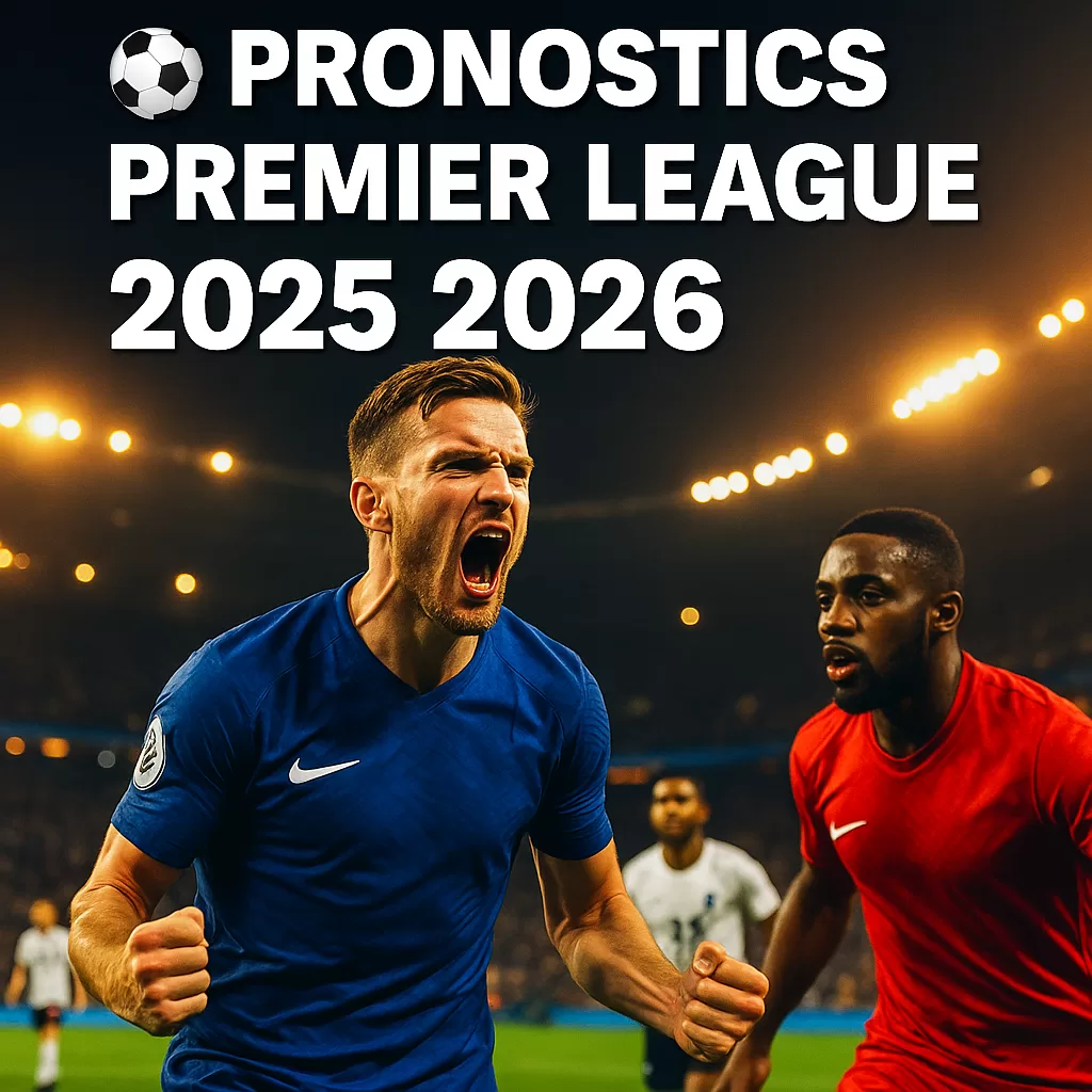 Pronostics Premier League 2025 Analyses Astuces & Paris Gagnants